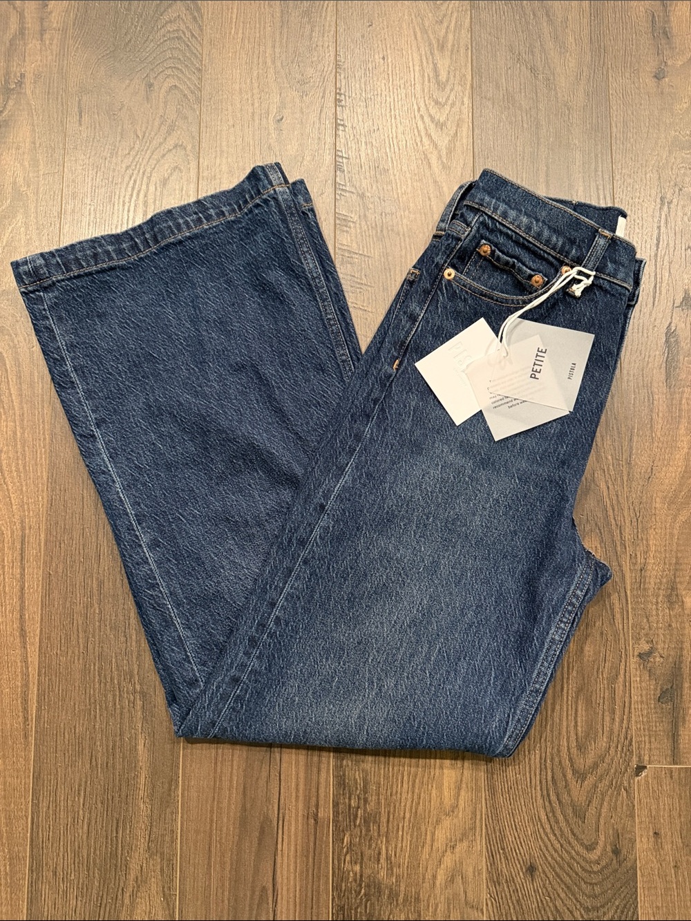 PISTOLA - LANA High Rise Ultra Wide Leg Jean - - 24 PETITE - Elevation